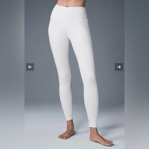 Alo High-Waist Airbrush Legging White S